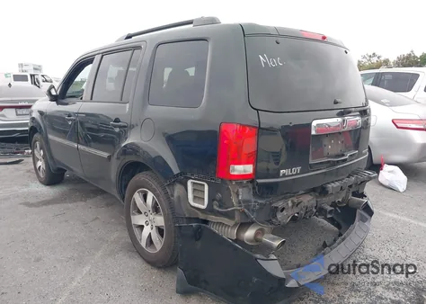 2014 Honda Pilot Touring from USA, damaged, VIN 5FNYF3H95EB025555